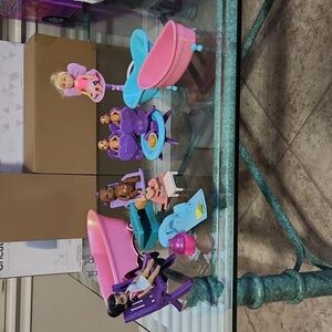 Assorted dolls and accessories